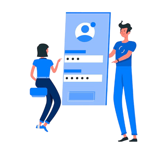 Illustration for Sign Up page